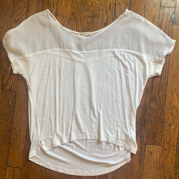 White shirt sleeve shirt - Picture 1 of 2